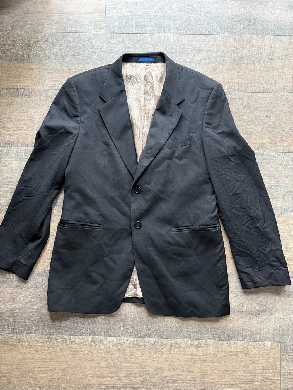 Paul Smith 100% Wool Black Blazer | 42R